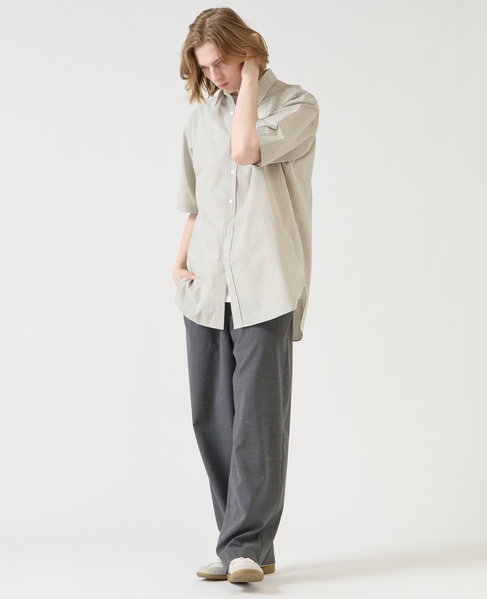 【1978 MEN'S MELROSE】オーガニックタイプライターH/Sシャツ 詳細画像 ベージュ 16