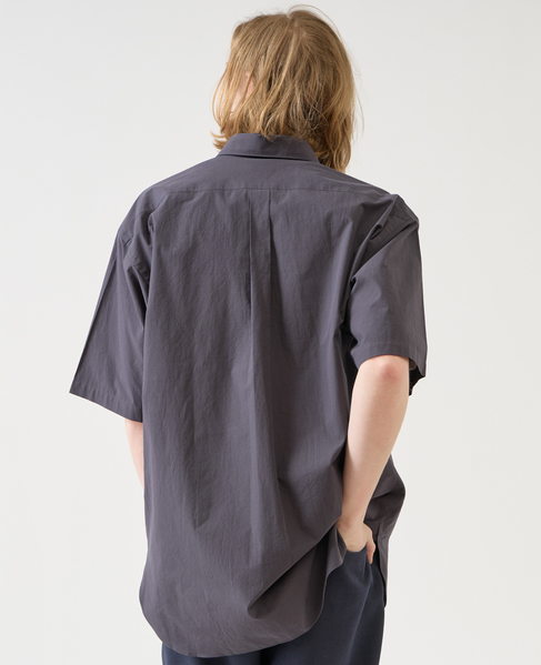 【1978 MEN'S MELROSE】オーガニックタイプライターH/Sシャツ 詳細画像 チャコールグレー 5