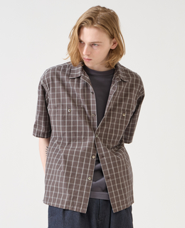 【1978 MEN'S MELROSE】オーガニックタイプライターワークシャツ