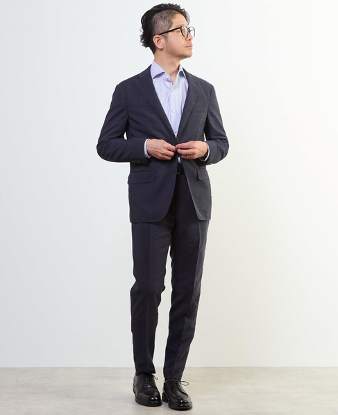 カラミストレッチコンフォートジャケット(セットアップ可) 詳細画像 ライトグレー 21