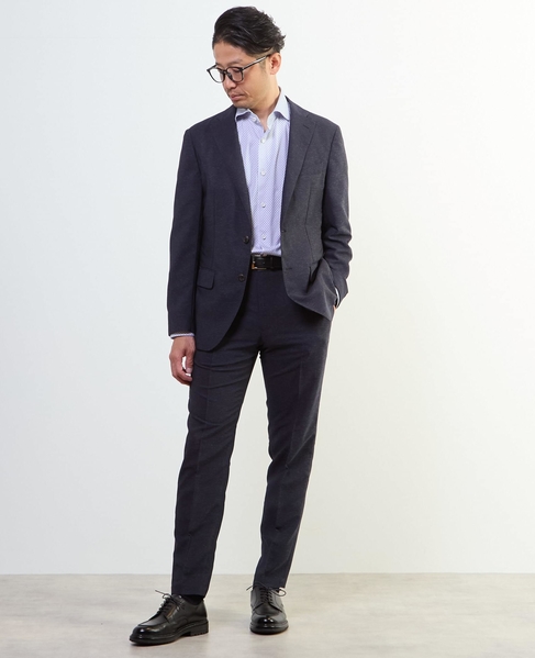 カラミストレッチコンフォートジャケット(セットアップ可) 詳細画像 ライトグレー 22