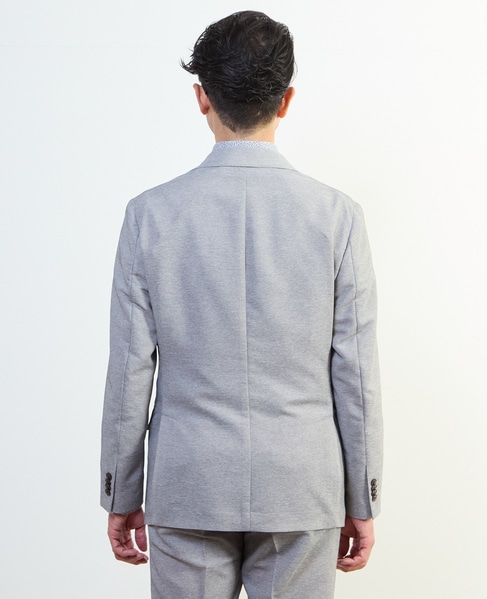 カラミストレッチコンフォートジャケット(セットアップ可) 詳細画像 ライトグレー 4