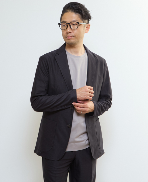 トラベストジャージイージージャケット(セットアップ可) 詳細画像 ブラウン 23