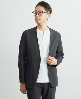 ソロテックスサッカーイージーノーカラージャケット(セットアップ可)