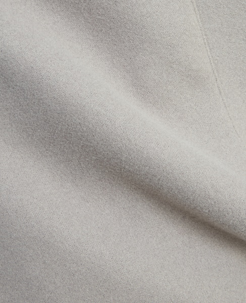 ジャージーメルトン スタンドショートコート 詳細画像 グレージュ 12