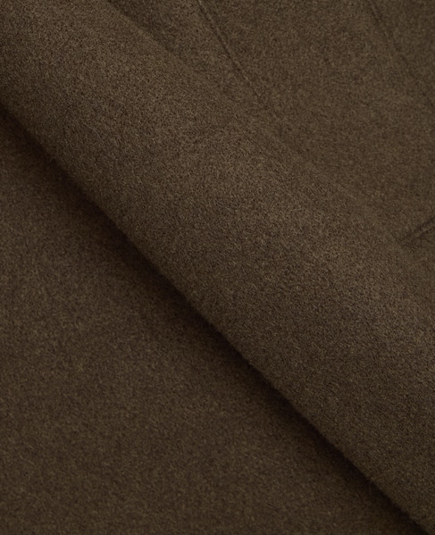 ジャージーメルトン スタンドショートコート 詳細画像 グレージュ 14