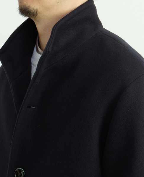 ジャージーメルトン スタンドショートコート 詳細画像 グレージュ 6