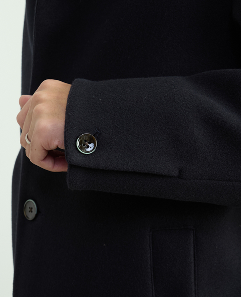 ジャージーメルトン スタンドショートコート 詳細画像 グレージュ 7