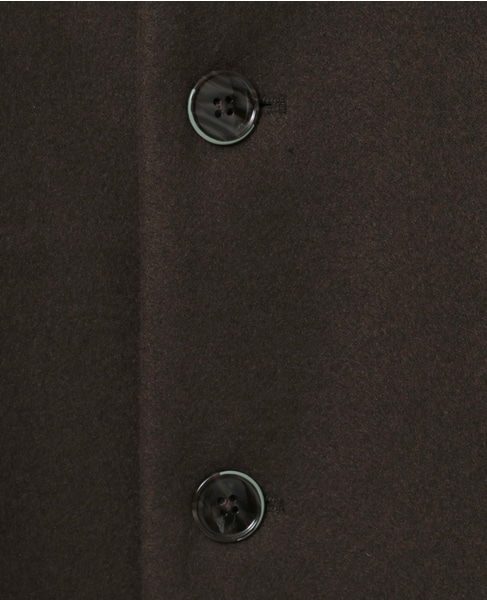 ジャージーメルトン スタンドショートコート 詳細画像 ライトブラウン 7