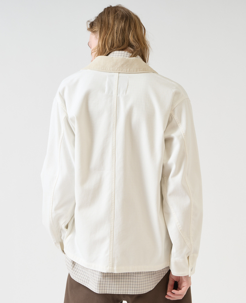 【1978 MEN'S MELROSE】ハイツイストツイルカバーオール 詳細画像 ホワイト 11