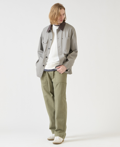 【1978 MEN'S MELROSE】ハイツイストツイルカバーオール 詳細画像 グレー 11