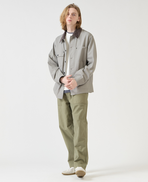 【1978 MEN'S MELROSE】ハイツイストツイルカバーオール 詳細画像 グレー 13