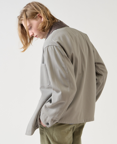 【1978 MEN'S MELROSE】ハイツイストツイルカバーオール 詳細画像 グレー 5