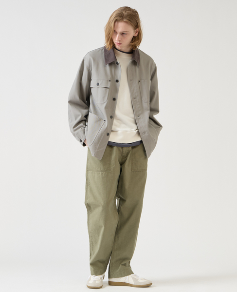 【1978 MEN'S MELROSE】ハイツイストツイルカバーオール 詳細画像 グレー 9