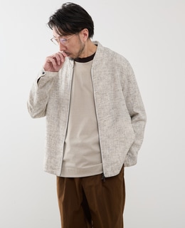 ビシュウサマーツィードボンバージャケット