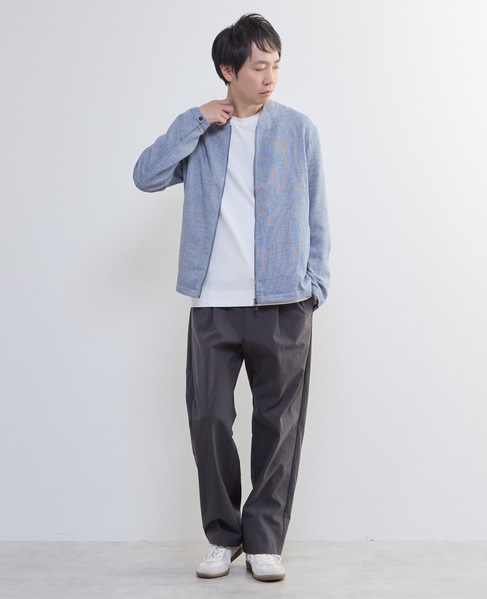 ビシュウサマーツィードボンバージャケット 詳細画像 アイボリー 20