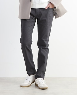 メランジピンヘッドハイパースリムテーパードパンツ