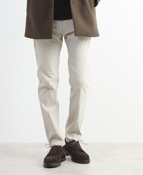 メランジピンヘッドハイパースリムテーパードパンツ 詳細画像 ライトベージュ 1