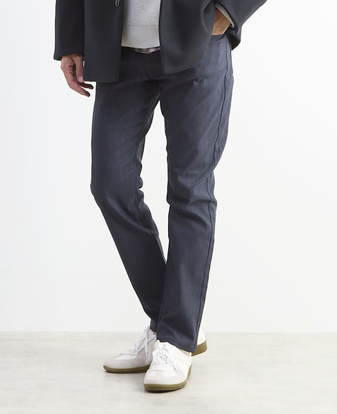 メランジピンヘッドハイパースリムテーパードパンツ 詳細画像 ライトベージュ 16