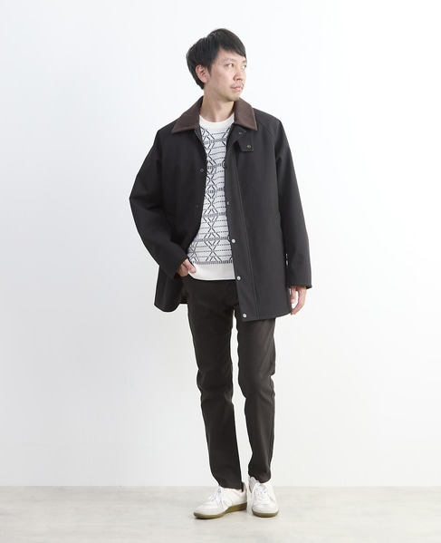 メランジピンヘッドハイパースリムテーパードパンツ 詳細画像 ライトベージュ 23