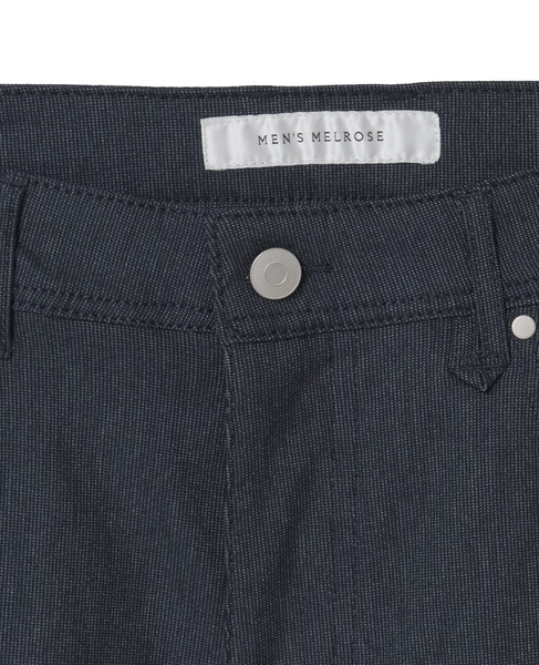 メランジピンヘッドハイパースリムテーパードパンツ 詳細画像 ネイビー 4