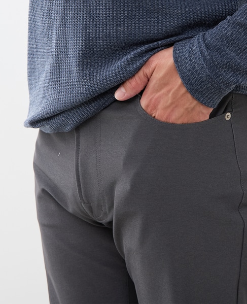 ドライナイロンシャンブレー 5ポケットパンツ 詳細画像 グレー 7