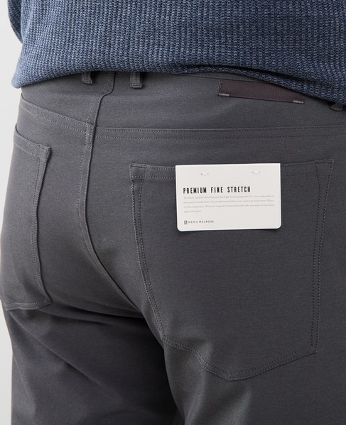 ドライナイロンシャンブレー 5ポケットパンツ 詳細画像 グレー 8