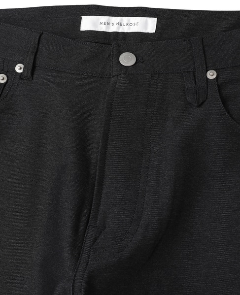 ドライナイロンシャンブレー 5ポケットパンツ 詳細画像 ブラック 4