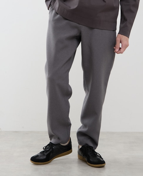 ストレッチダブルクロス リラックステーパードパンツ 詳細画像 ベージュ 17