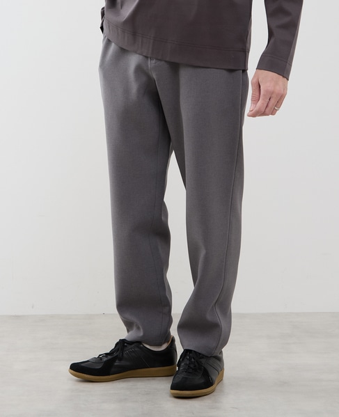 ストレッチダブルクロス リラックステーパードパンツ 詳細画像 ベージュ 18