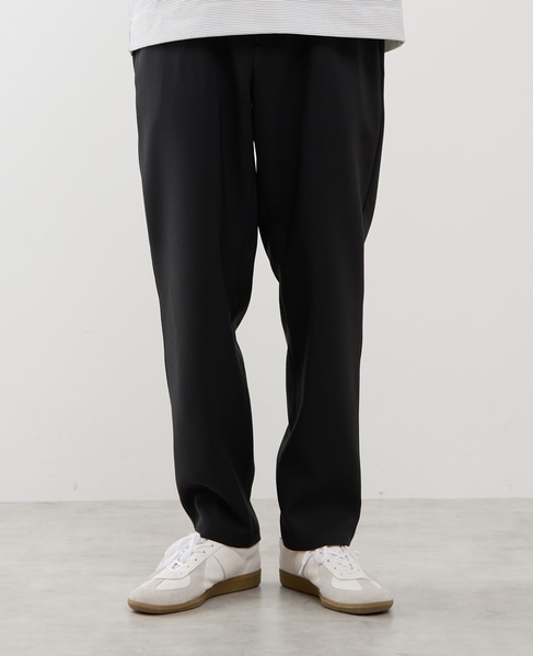 ストレッチダブルクロス リラックステーパードパンツ 詳細画像 ベージュ 2