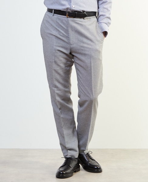 カラミストレッチコンフォートパンツ(セットアップ可) 詳細画像 ライトグレー 1