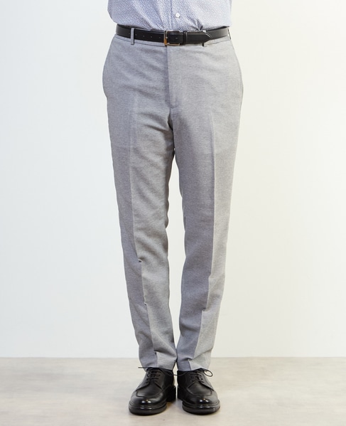 カラミストレッチコンフォートパンツ(セットアップ可) 詳細画像 ライトグレー 2