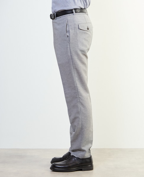 カラミストレッチコンフォートパンツ(セットアップ可) 詳細画像 ライトグレー 3