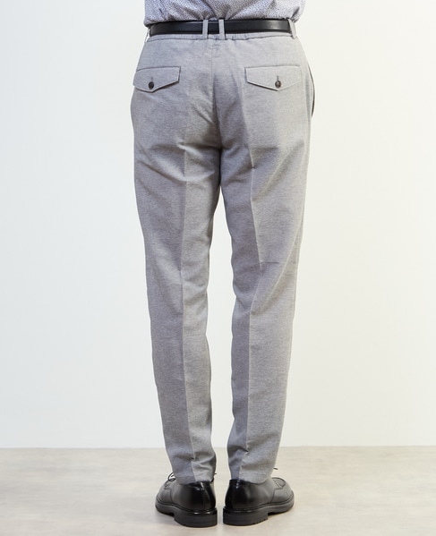 カラミストレッチコンフォートパンツ(セットアップ可) 詳細画像 ライトグレー 4