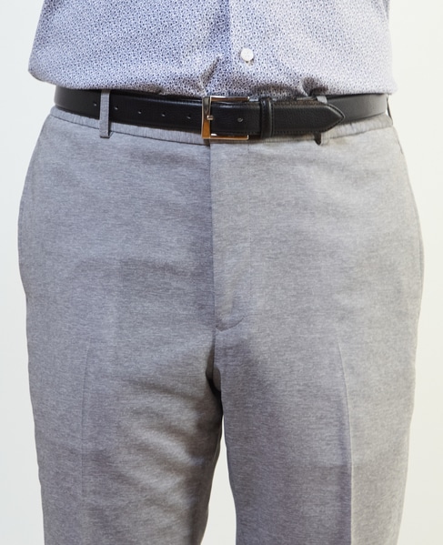 カラミストレッチコンフォートパンツ(セットアップ可) 詳細画像 ライトグレー 6