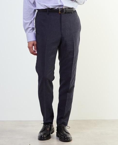 カラミストレッチコンフォートパンツ(セットアップ可) 詳細画像 ネイビー 1