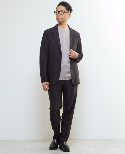 トラベストジャージイージーパンツ(セットアップ可) 詳細画像 ブラウン 22