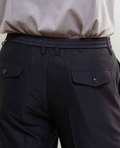 トラベストジャージイージーパンツ(セットアップ可) 詳細画像 ブラウン 8