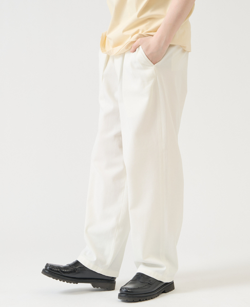 【1978 MEN'S MELROSE】ツープリーツトラウザース 詳細画像 ホワイト 12