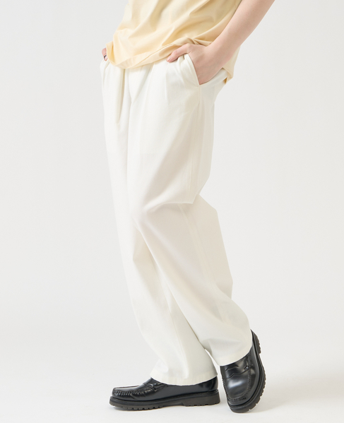 【1978 MEN'S MELROSE】ツープリーツトラウザース 詳細画像 ホワイト 13