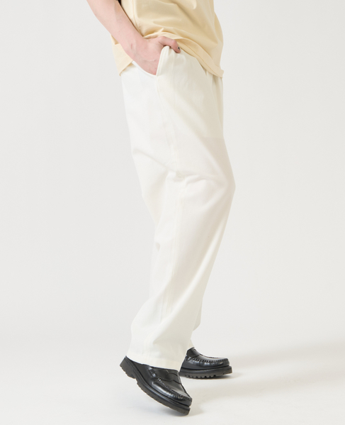 【1978 MEN'S MELROSE】ツープリーツトラウザース 詳細画像 ホワイト 16