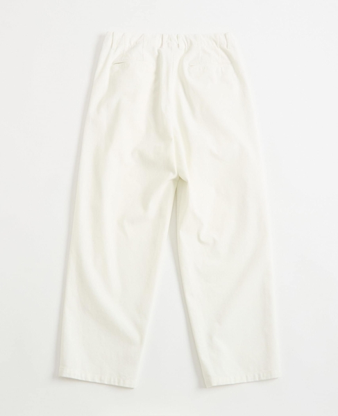【1978 MEN'S MELROSE】ツープリーツトラウザース 詳細画像 ホワイト 2