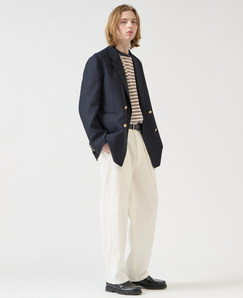 【1978 MEN'S MELROSE】ツープリーツトラウザース 詳細画像 ホワイト 27