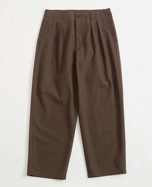 【1978 MEN'S MELROSE】ツープリーツトラウザース 詳細画像 ブラウン 1