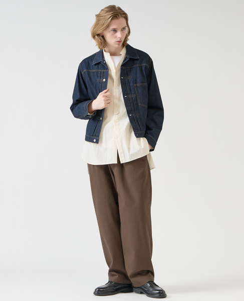 【1978 MEN'S MELROSE】ツープリーツトラウザース 詳細画像 ブラウン 12