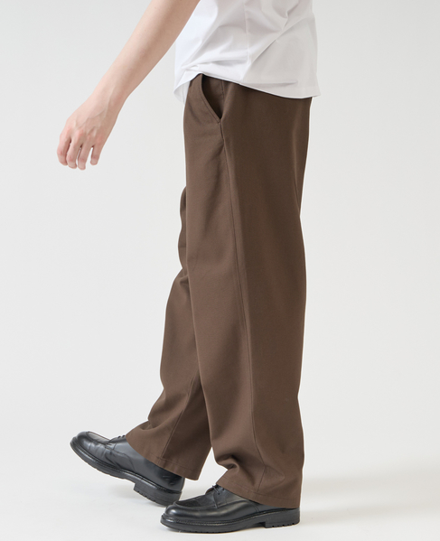 【1978 MEN'S MELROSE】ツープリーツトラウザース 詳細画像 ブラウン 2
