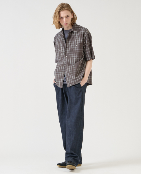 【1978 MEN'S MELROSE】ツープリーツトラウザース 詳細画像 インディゴ 13