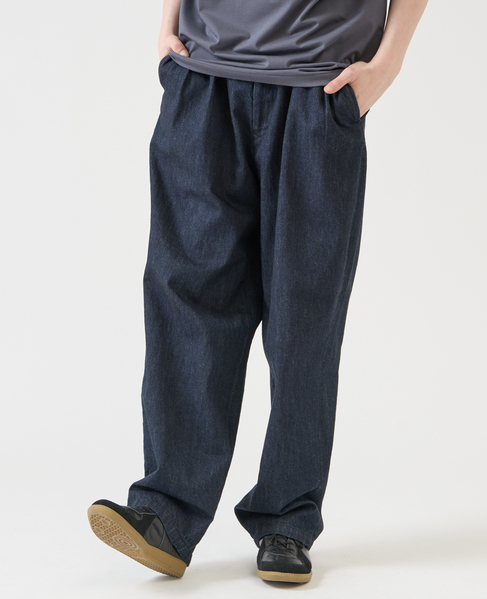 【1978 MEN'S MELROSE】ツープリーツトラウザース 詳細画像 インディゴ 2