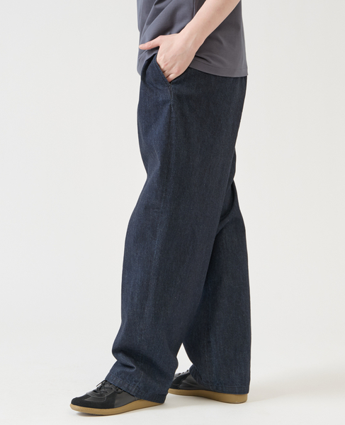 【1978 MEN'S MELROSE】ツープリーツトラウザース 詳細画像 インディゴ 3